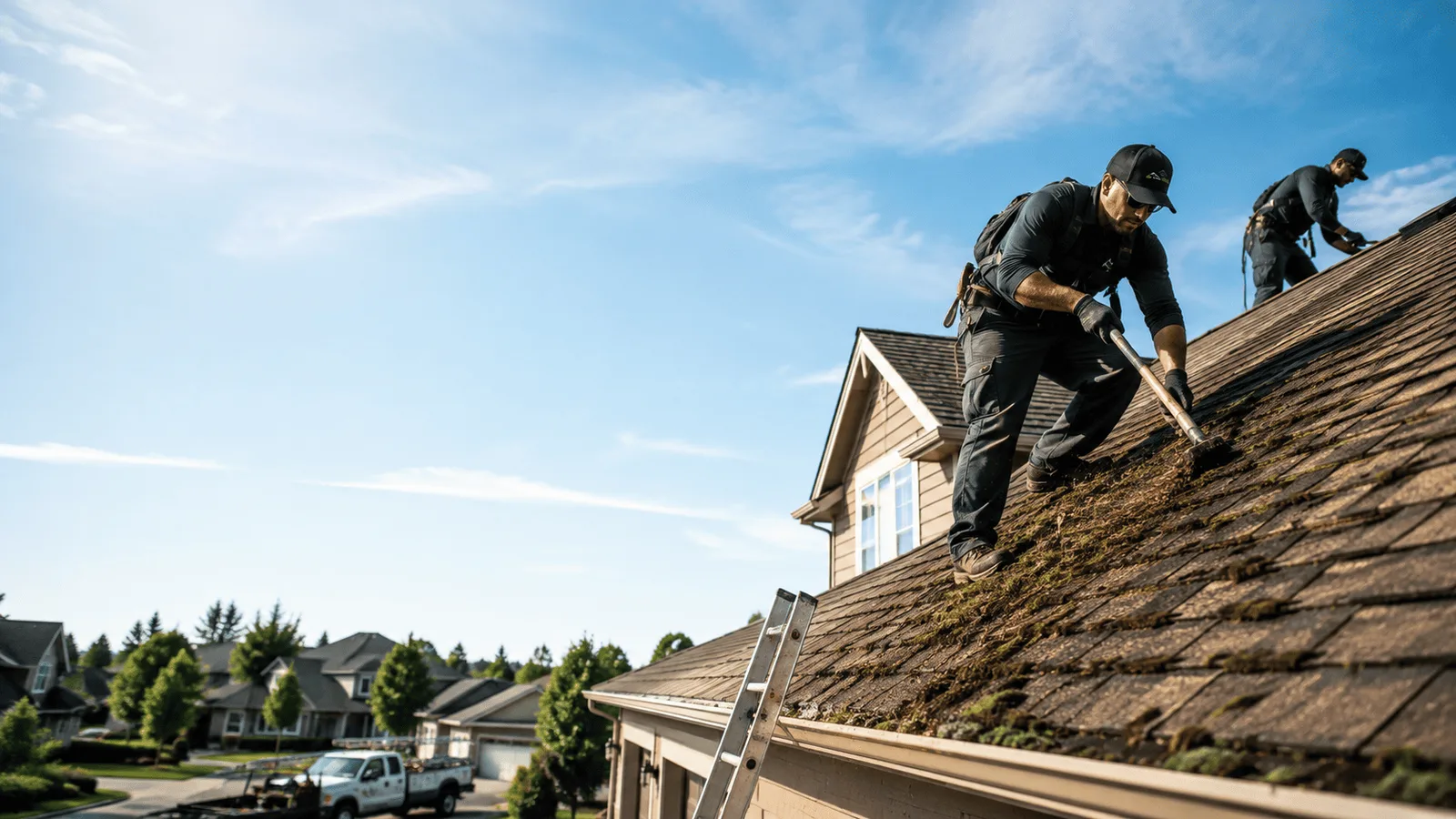 Roof Moss Removal in Redrock, NM near me